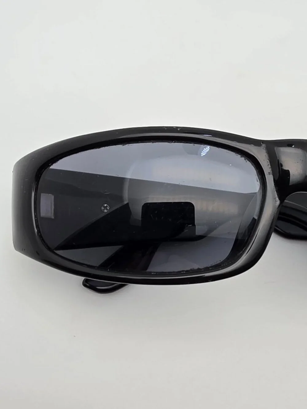 Black Flys Sonic Fly Shiny Black Frame Smoke Grey Lens Sunglasses w/ Case 60mm